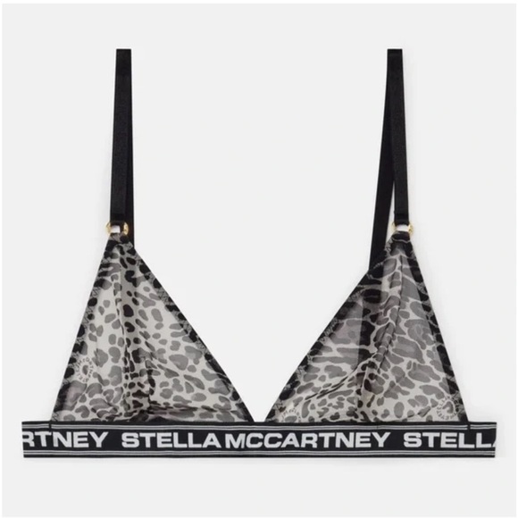 Stella McCartney***Animal Printed Mesh Bra and Underwear SET***Small $389 - Picture 3 of 6